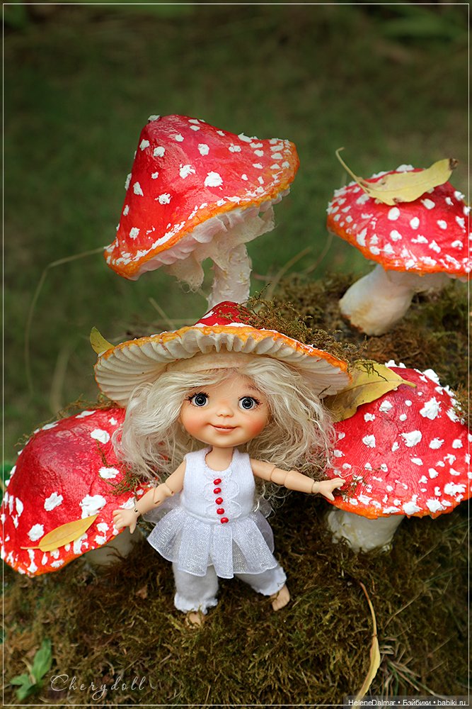 Мухоморинка — Авторские игрушки из разных материалов: синельная проволока