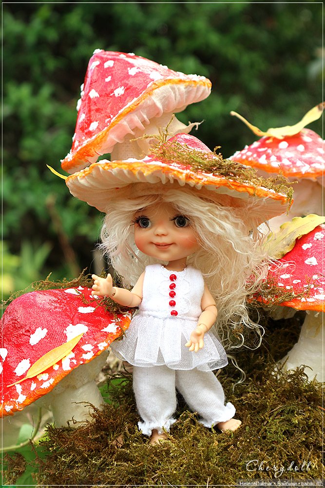 Мухоморинка — Авторские игрушки из разных материалов: синельная проволока