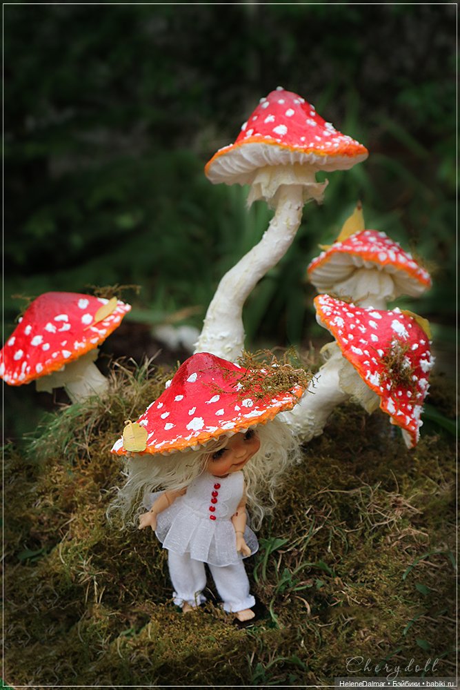 Мухоморинка — Авторские игрушки из разных материалов: синельная проволока