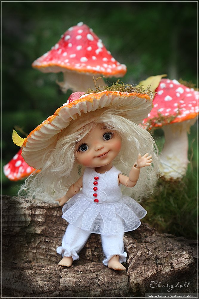 Мухоморинка — Авторские игрушки из разных материалов: синельная проволока (фото 6)