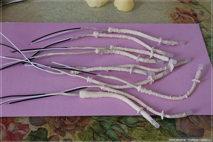 Как я делала светильник с грибами | Бэйбики Как я делала светильник с грибами (фото 4)