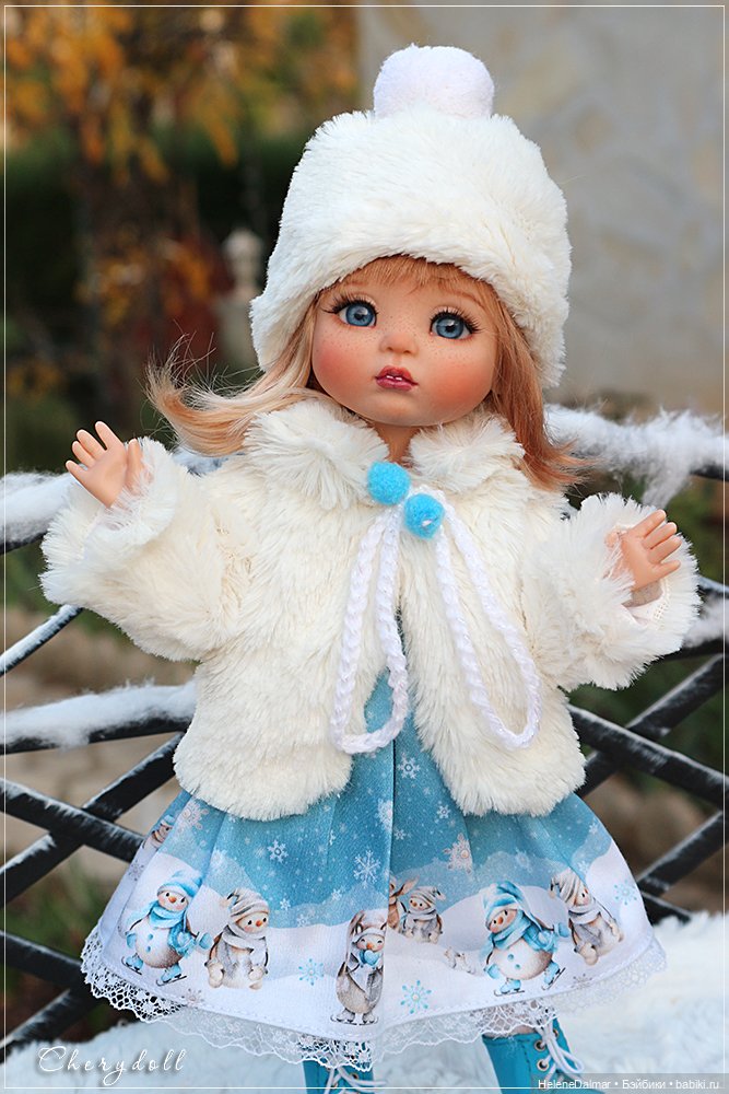 Зима для моих девочек — Одежда и обувь для кукол своими руками: фото (фото 7)