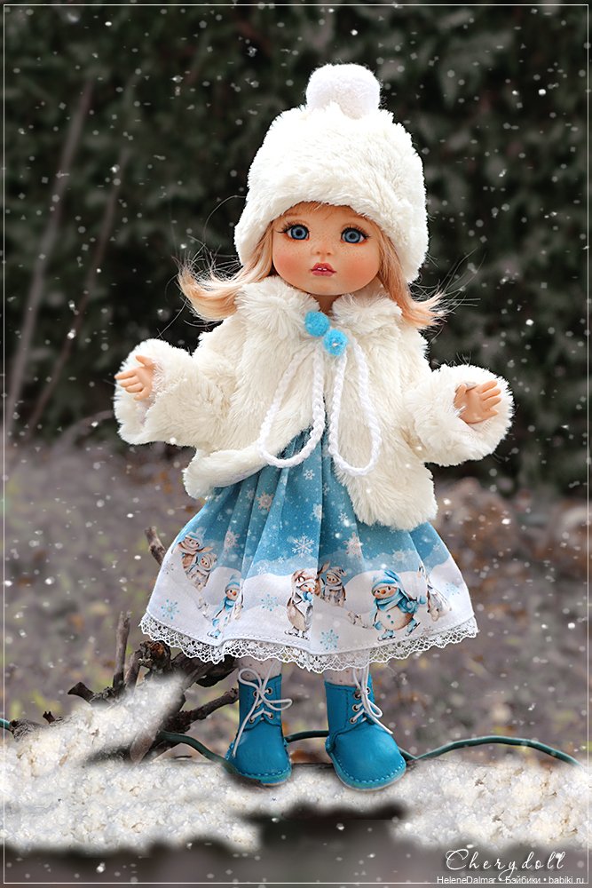 Зима для моих девочек — Одежда и обувь для кукол своими руками: фото (фото 5)
