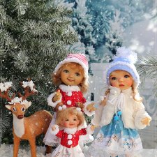 Зима для моих девочек