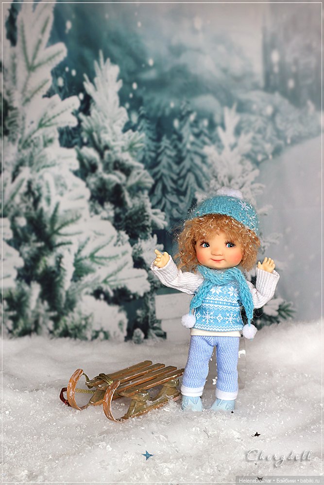 Зимние забавы | Бэйбики Зимние забавы — Одежда и обувь для кукол своими руками: фото (фото 2)