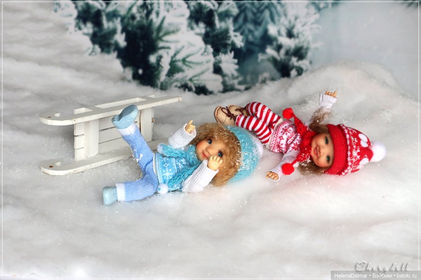 Зимние забавы | Бэйбики Зимние забавы — Одежда и обувь для кукол своими руками: фото (фото 8)