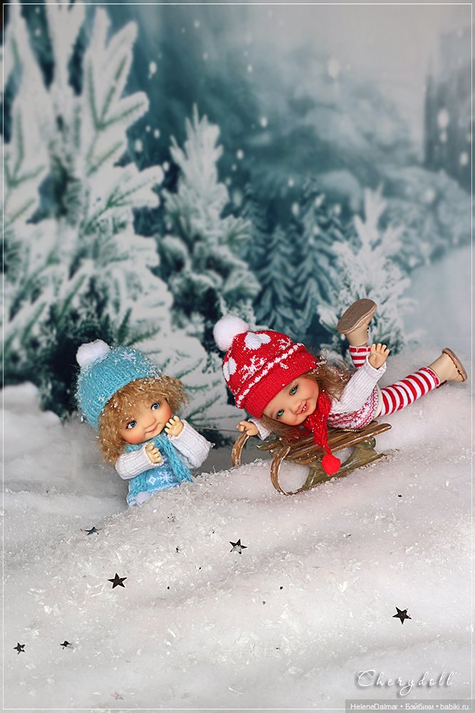 Зимние забавы | Бэйбики Зимние забавы — Одежда и обувь для кукол своими руками: фото (фото 5)