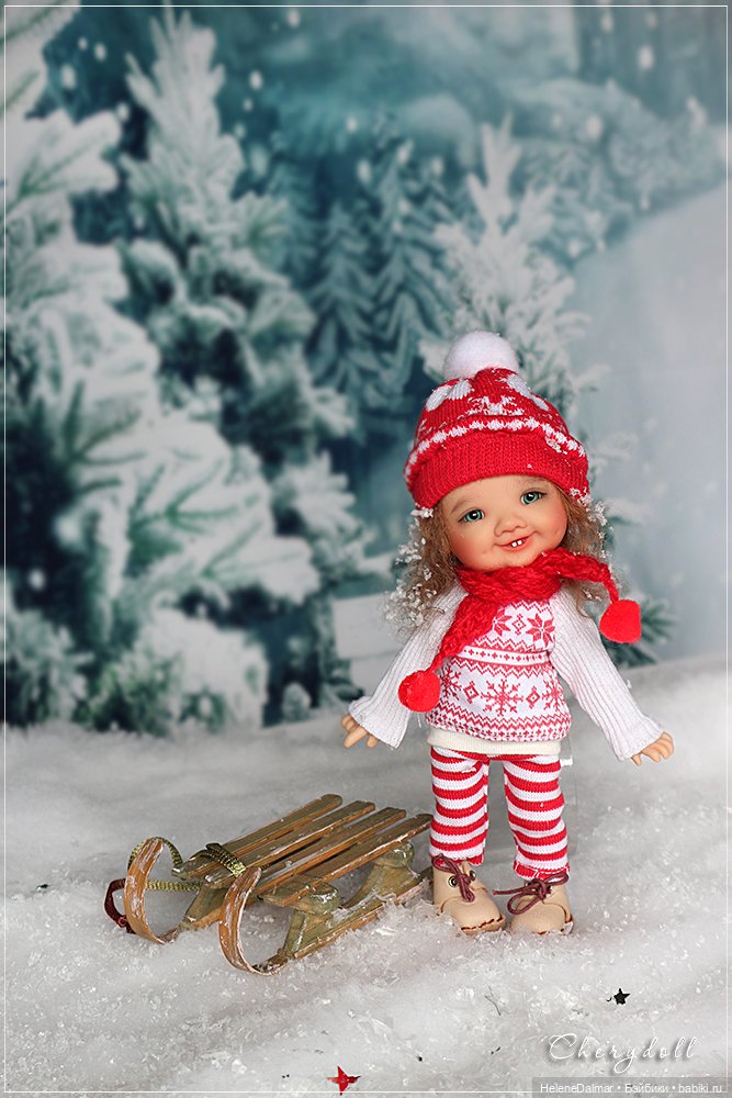 Зимние забавы | Бэйбики Зимние забавы — Одежда и обувь для кукол своими руками: фото