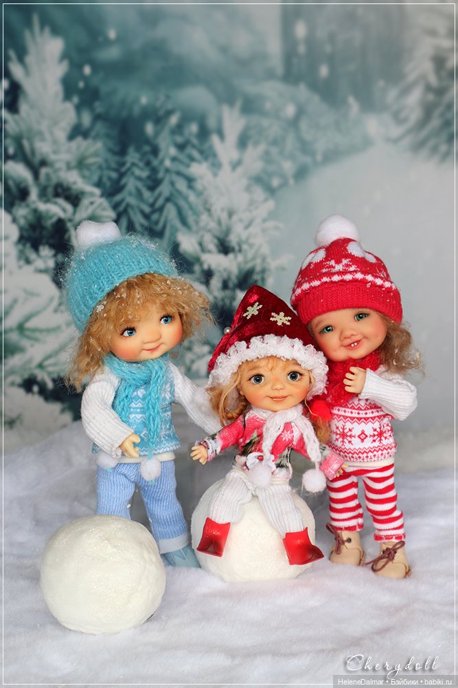 Зимние забавы -2 | Бэйбики Зимние забавы -2 — Одежда и обувь для кукол своими руками: фото (фото 10)