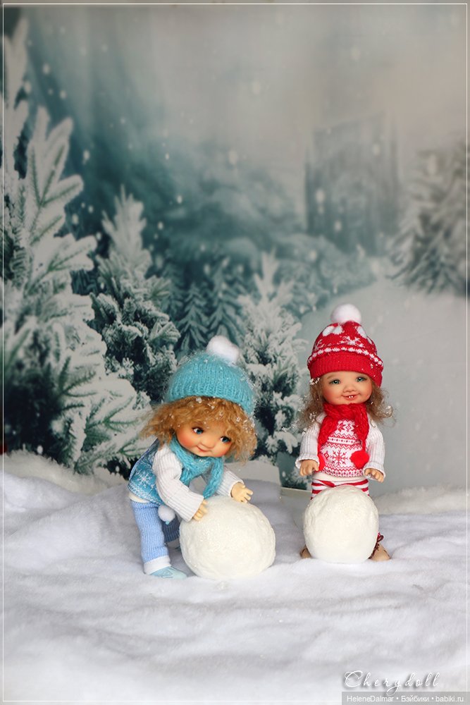 Зимние забавы -2 | Бэйбики Зимние забавы -2 — Одежда и обувь для кукол своими руками: фото (фото 5)