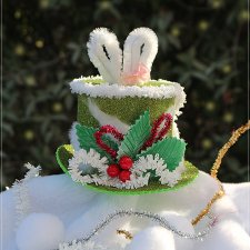 Новогодний зайка