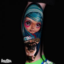 Тату для поклонников Blythe. Часть 2