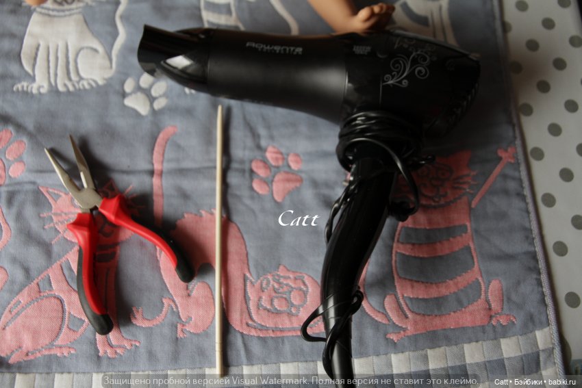 Мой опыт: замена глаз и ресниц куколке Gotz Амели (фото 5)