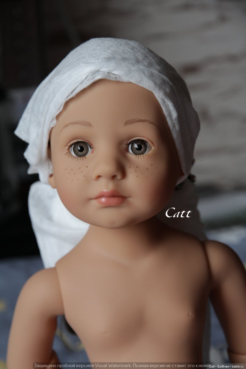 Мой опыт: замена глаз и ресниц куколке Gotz Амели (фото 6)