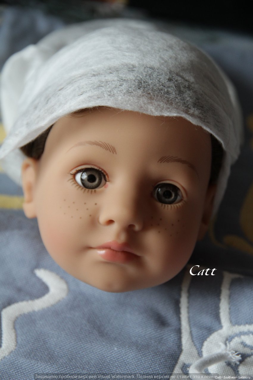 Мой опыт: замена глаз и ресниц куколке Gotz Амели (фото 7)