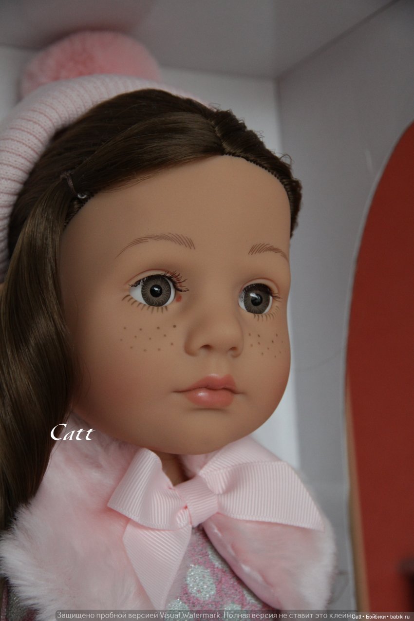 Мой опыт: замена глаз и ресниц куколке Gotz Амели (фото 2)