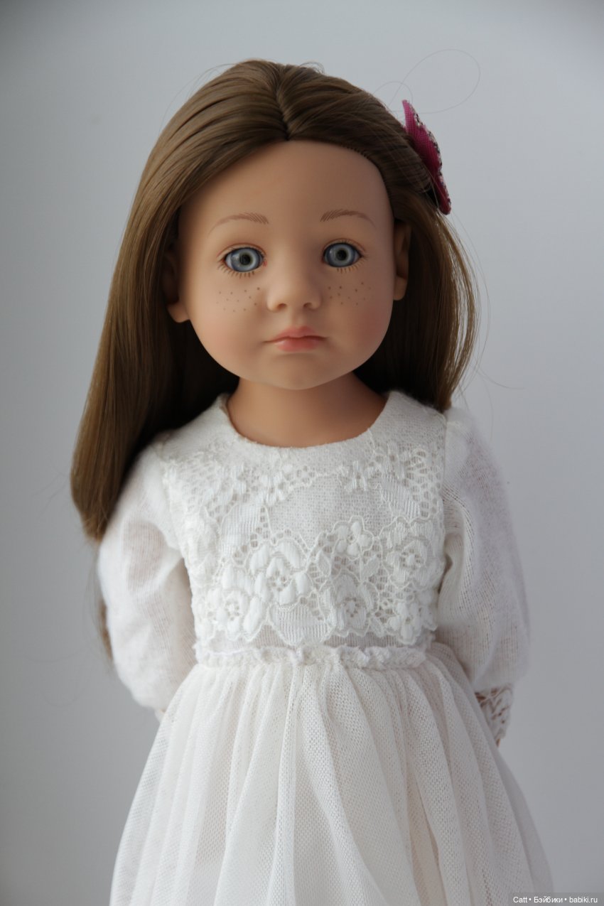 Мой опыт: замена глаз и ресниц куколке Gotz Амели