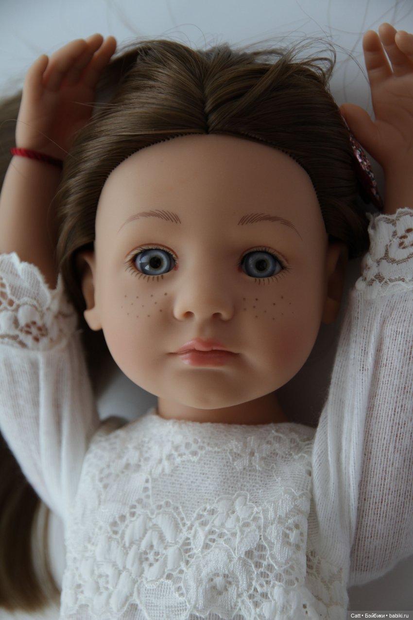 Мой опыт: замена глаз и ресниц куколке Gotz Амели