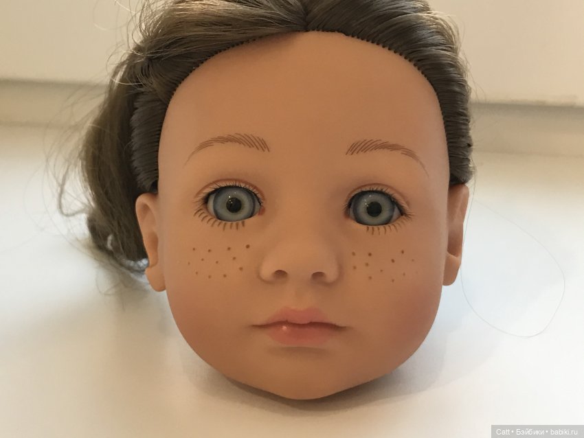 Мой опыт: замена глаз и ресниц куколке Gotz Амели