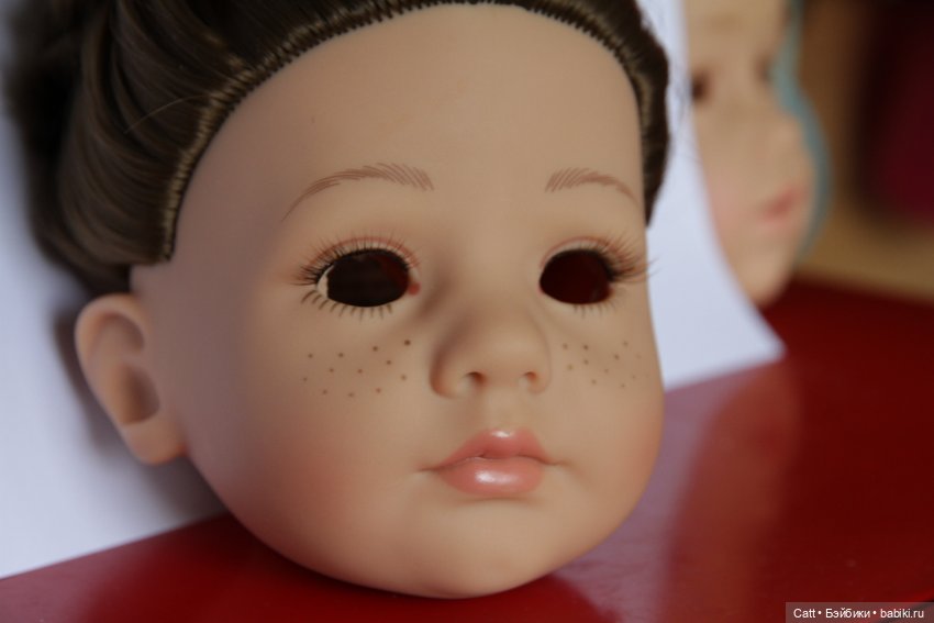 Мой опыт: замена глаз и ресниц куколке Gotz Амели