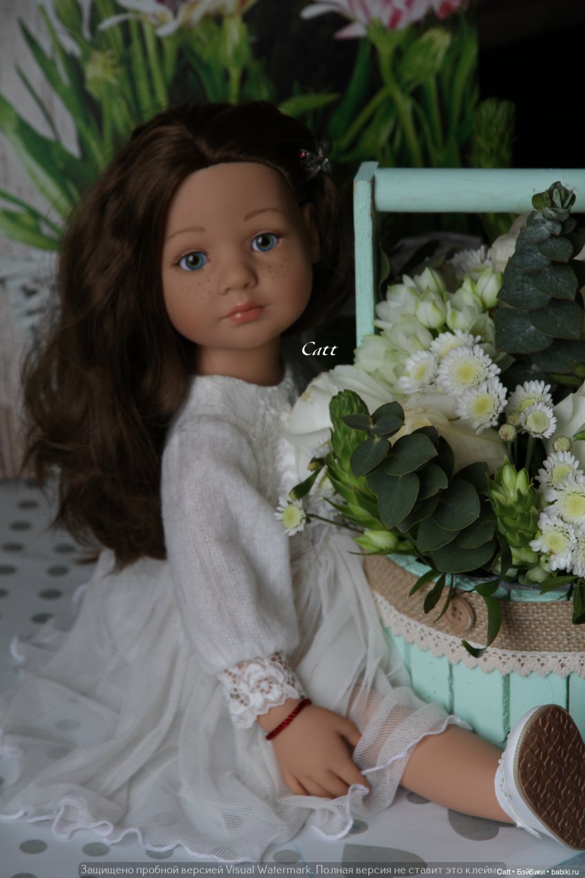 Мой опыт: замена глаз и ресниц куколке Gotz Амели