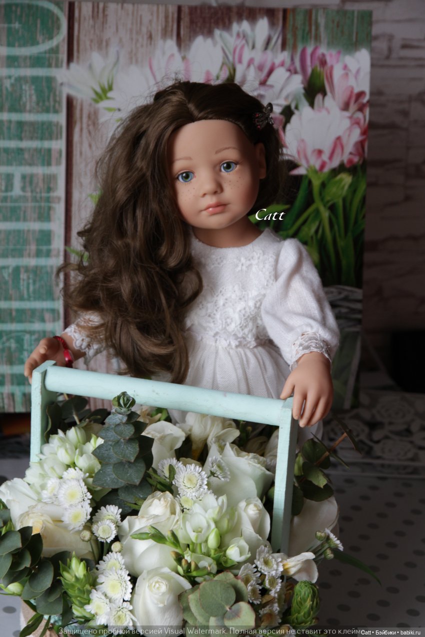 Мой опыт: замена глаз и ресниц куколке Gotz Амели