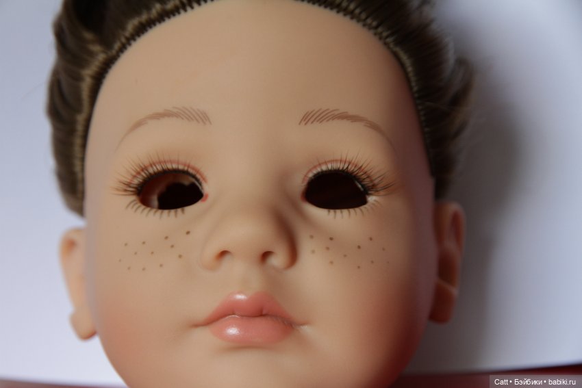 Мой опыт: замена глаз и ресниц куколке Gotz Амели