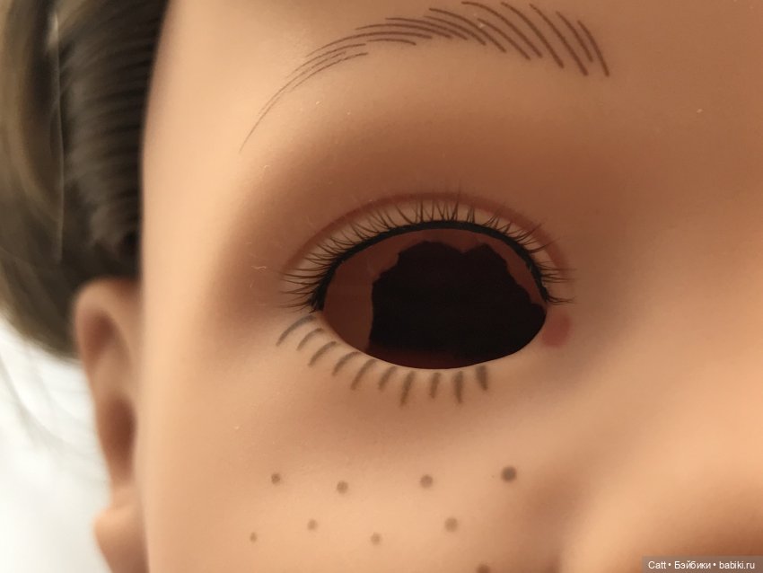 Мой опыт: замена глаз и ресниц куколке Gotz Амели