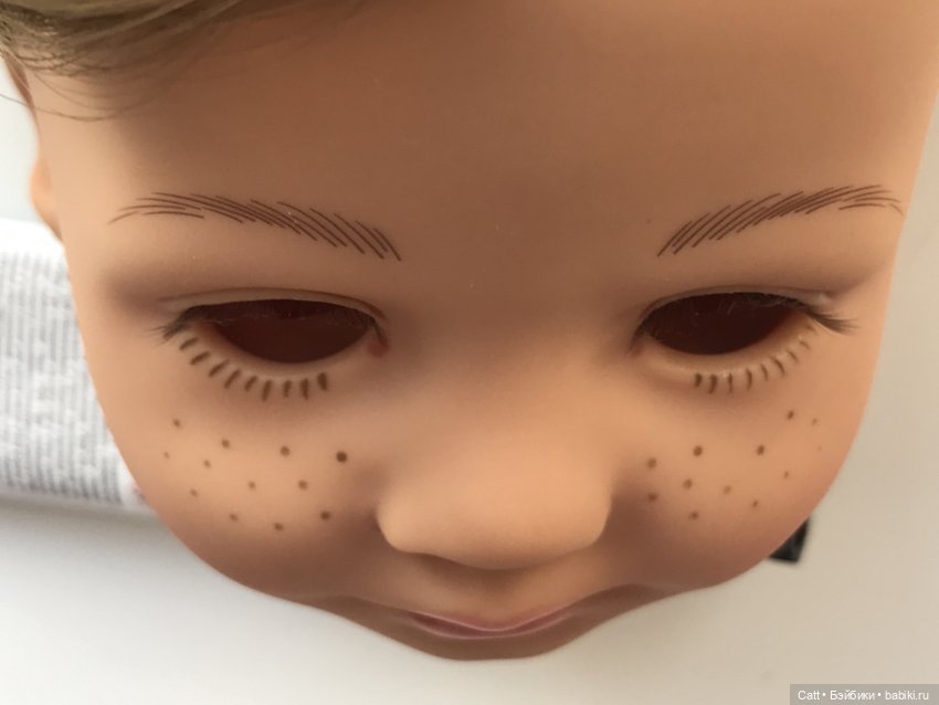 Мой опыт: замена глаз и ресниц куколке Gotz Амели