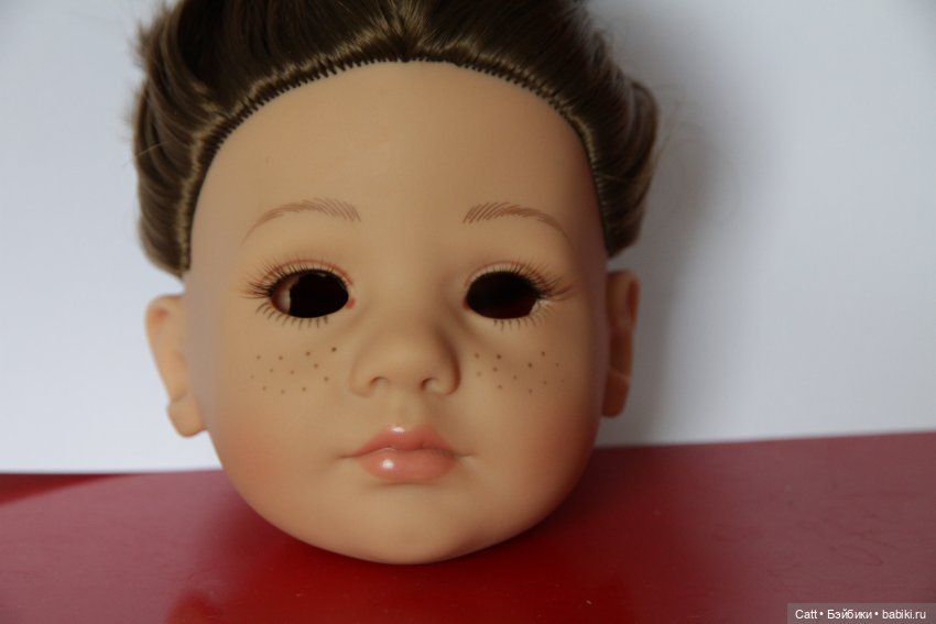 Мой опыт: замена глаз и ресниц куколке Gotz Амели