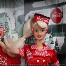 Игровая кукла - Куколка Барби/Barbie Coca-cola 1998 года выпуска ...