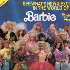 Календарь Барби/Barbie 1991 Календарь Барби/Barbie 1991