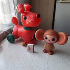 Пластмассовые игрушки СССР