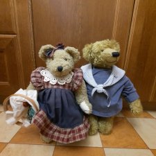 Винтажные немецкие мишки. Лот.