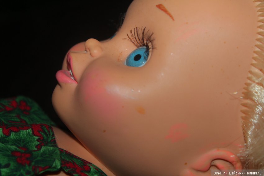 Синтия — Куклы Galoob Baby Face (Фейсинки): винтаж 90