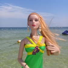 Дивы осваивают пляж и отель