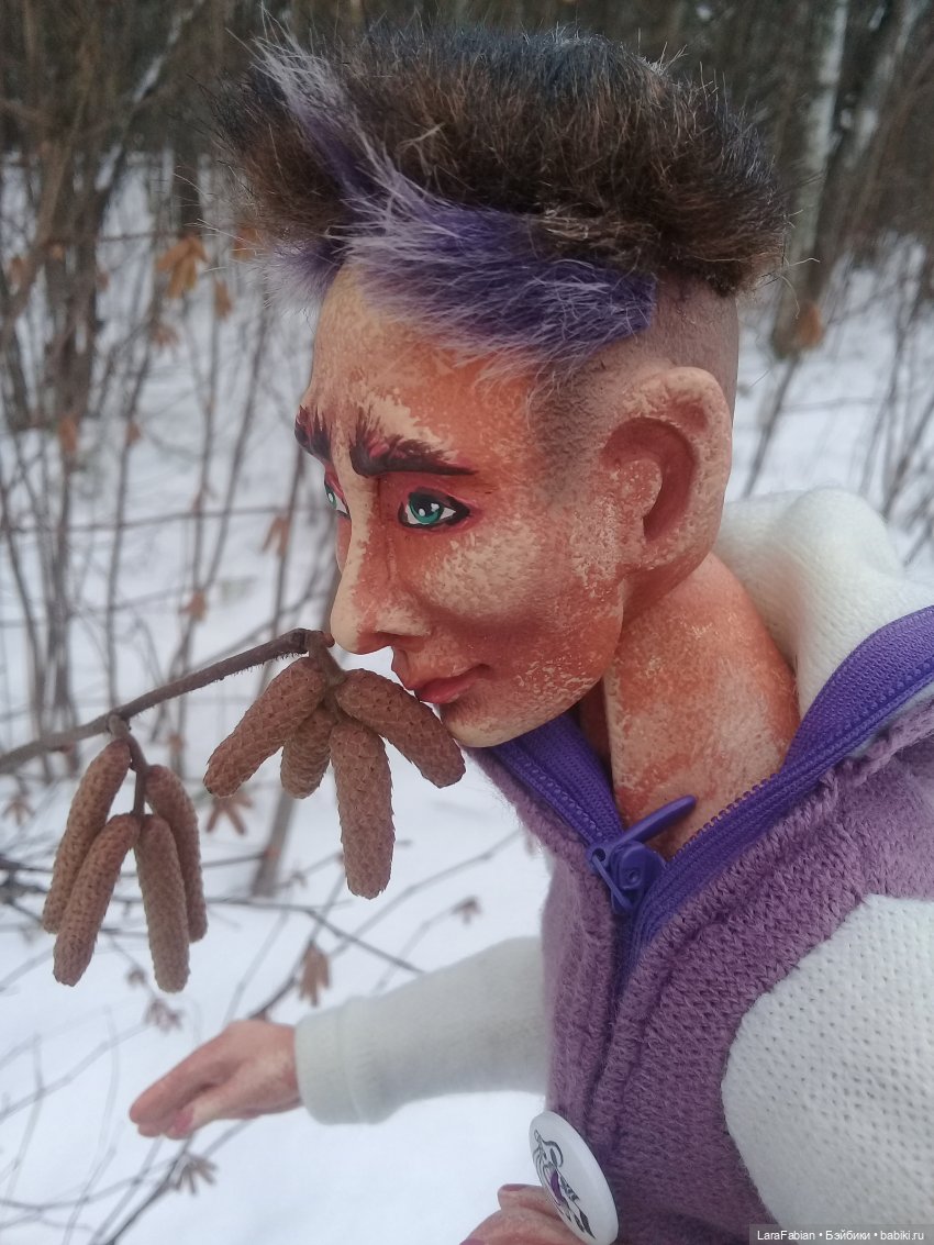 Снежная прогулка Перланты