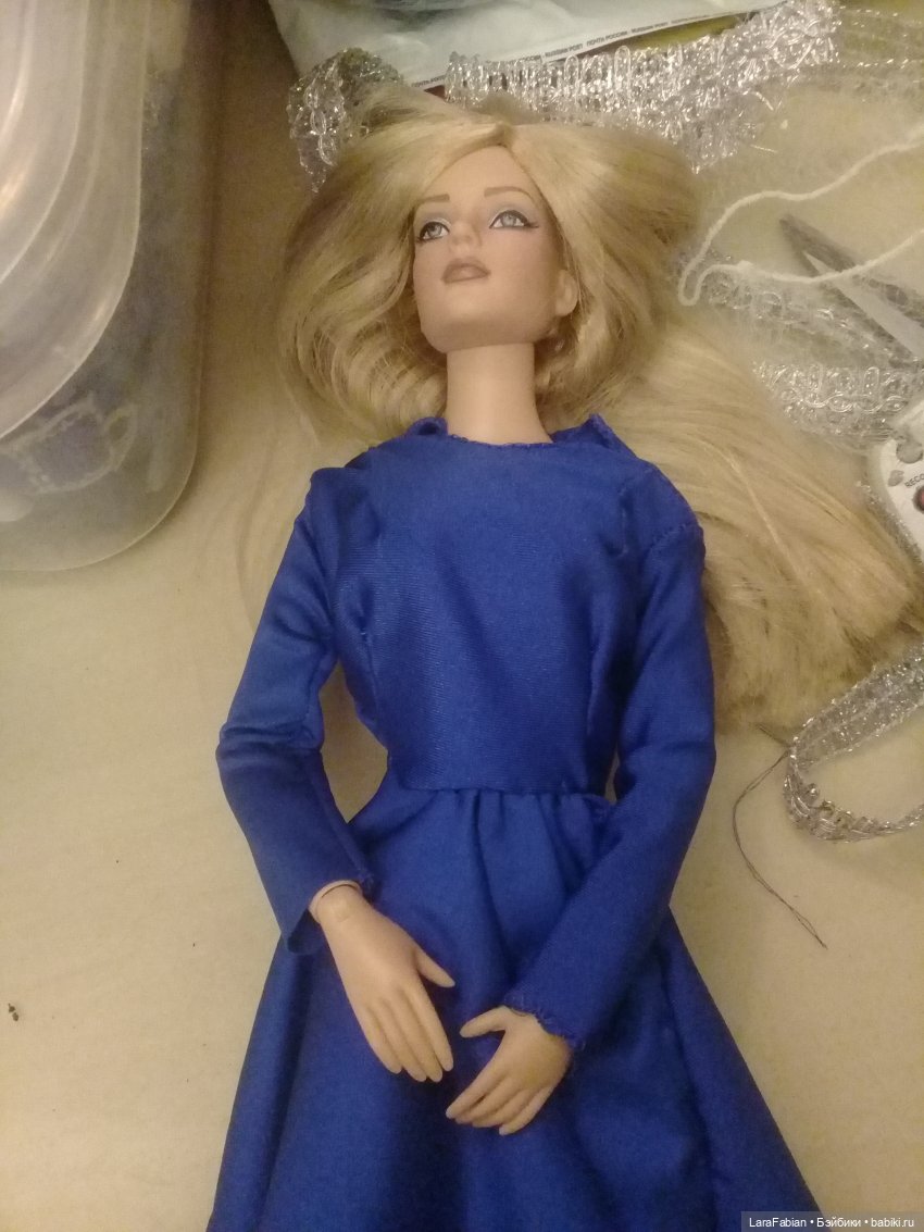 Сапфировый наряд для Агнеты в персидском стиле | Бэйбики Сапфировый наряд для Агнеты в персидском стиле (фото 3)