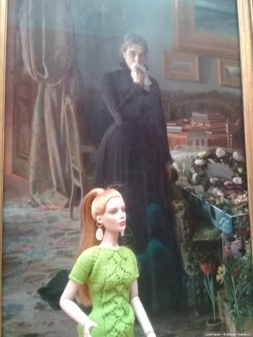 Третьяковская галерея - куклы тоже любят экскурсии (фото 6)