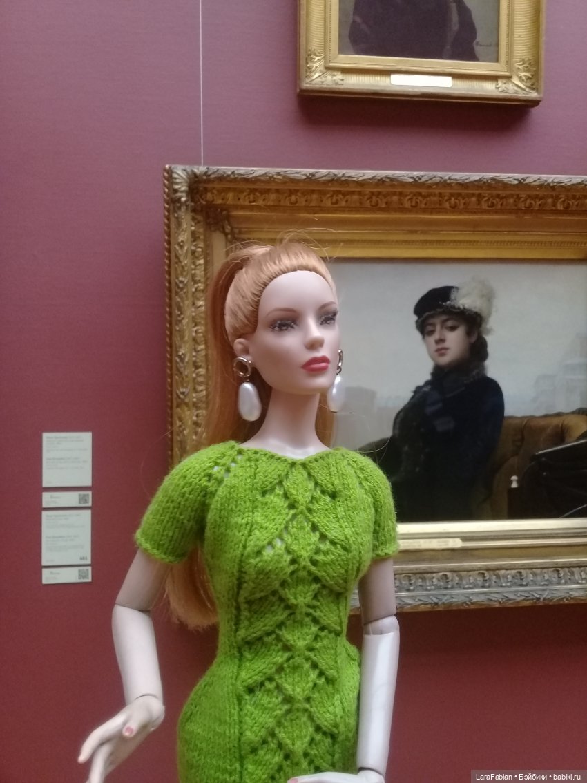 Третьяковская галерея - куклы тоже любят экскурсии (фото 5)