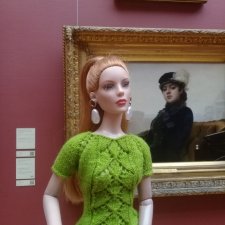 Третьяковская галерея - куклы тоже любят экскурсии