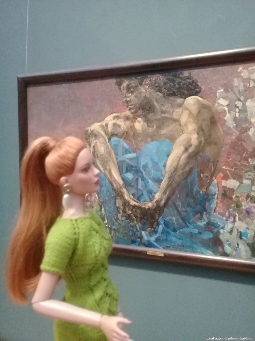 Третьяковская галерея - куклы тоже любят экскурсии часть 2. Зал Врубеля