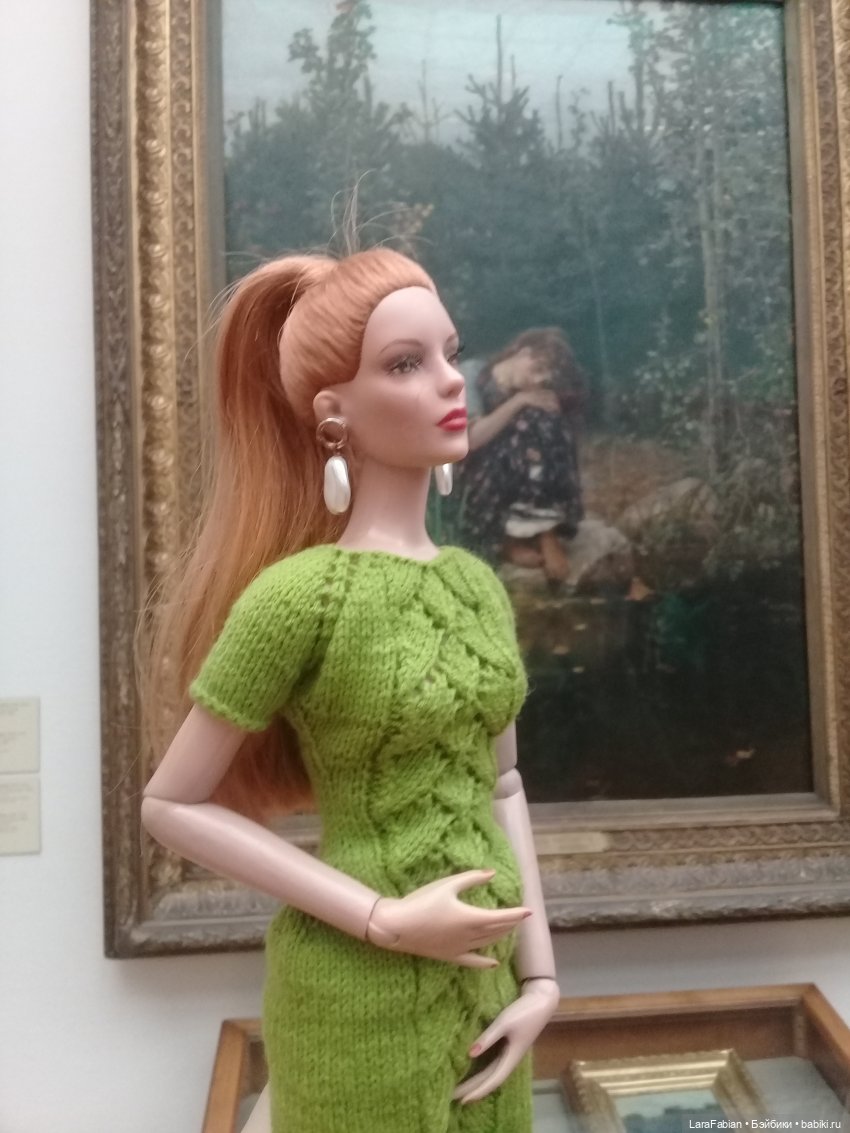 Третьяковская галерея - куклы тоже любят экскурсии часть 3. Залы Васнецова и Сурикова (фото 5)