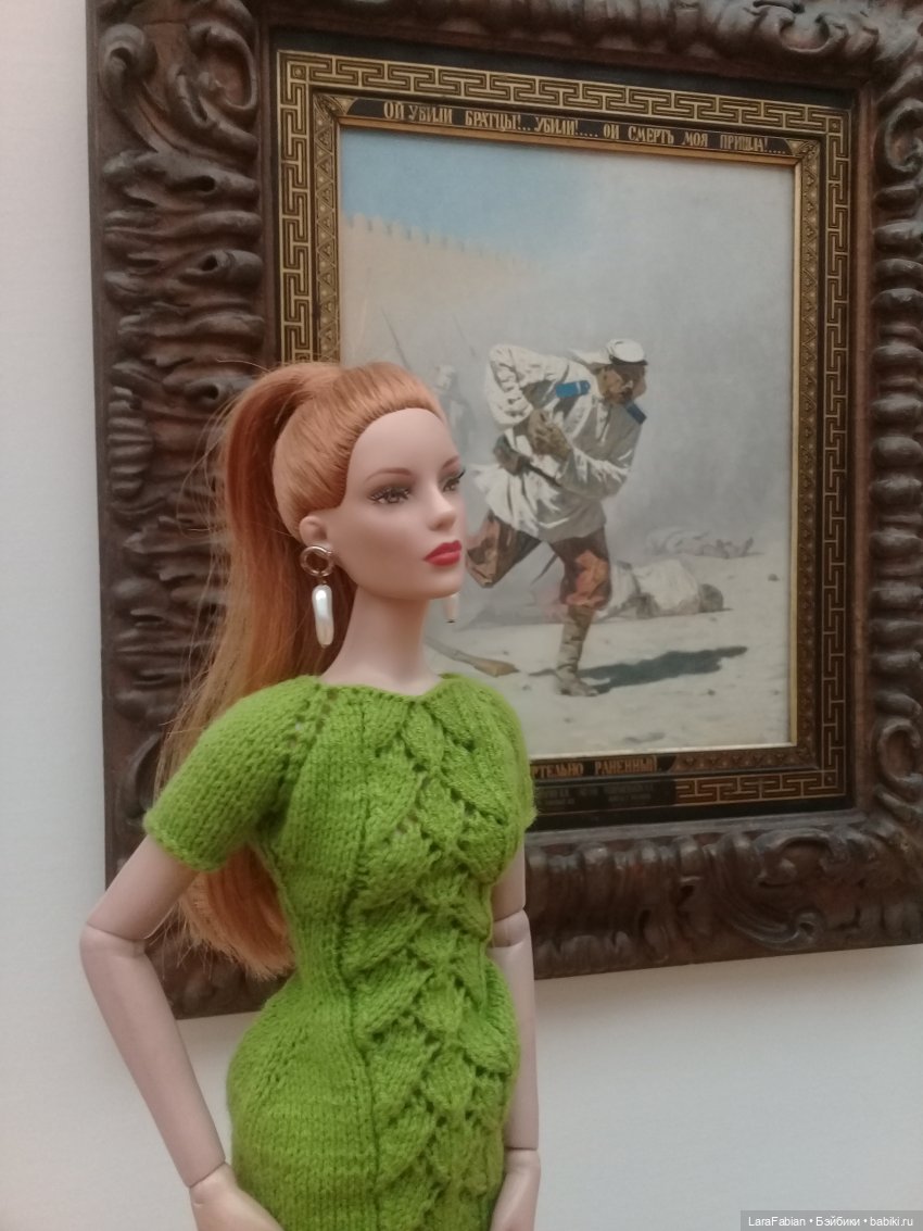 Третьяковская галерея - куклы тоже любят экскурсии часть 3. Залы Васнецова и Сурикова (фото 2)