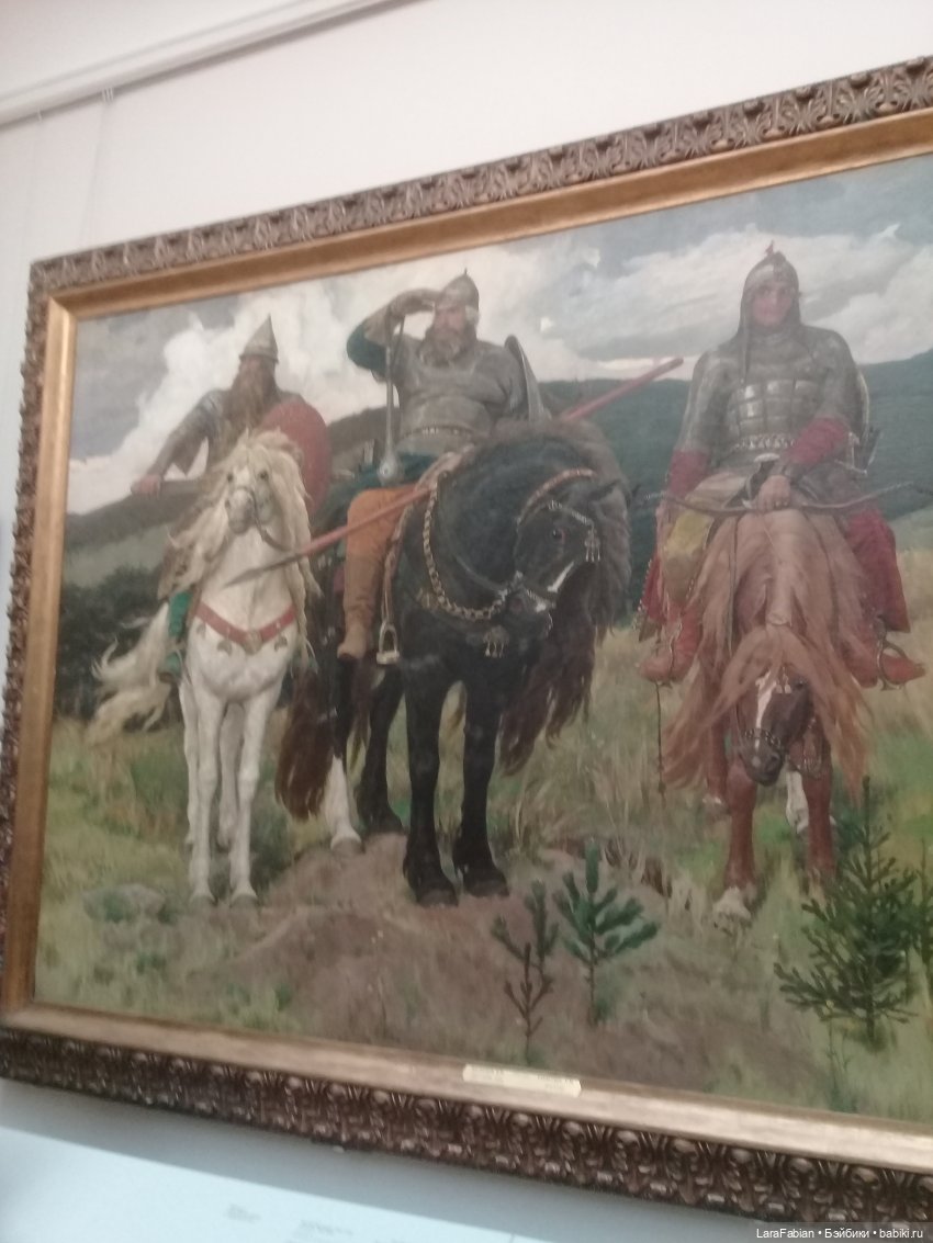 Третьяковская галерея - куклы тоже любят экскурсии часть 3. Залы Васнецова и Сурикова (фото 3)