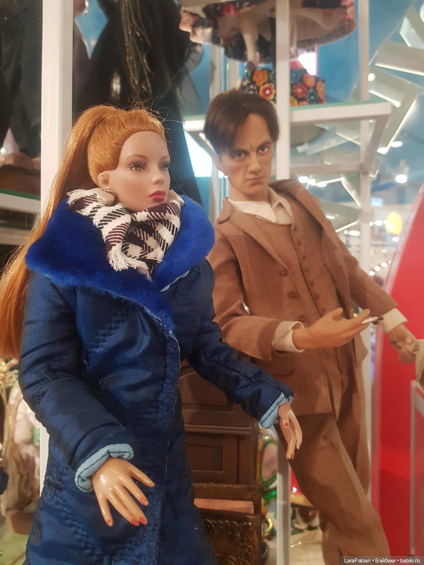 Новогодняя Москва. Рания и Тереза в ЦДМ (фото 9)