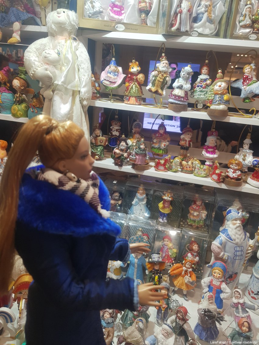 Новогодняя Москва. Рания и Тереза в ЦДМ (фото 8)