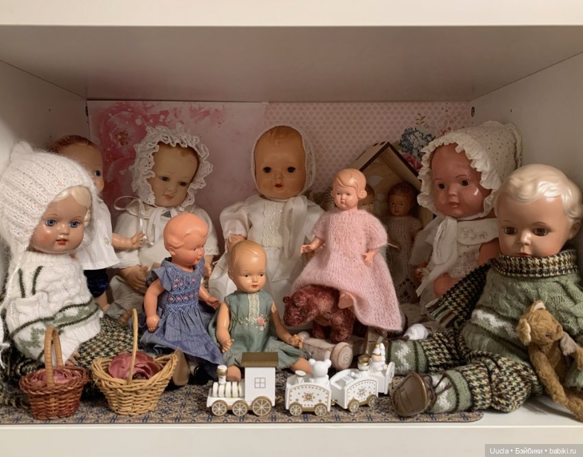Кукольные полочки — Домашние коллекции кукол: фото собраний (фото 2)