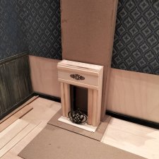 О бедном камине замолвите слово, или румбокс "гостиная в Паучем тупике" часть 2