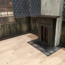 Гостиная в Паучем тупике Пол